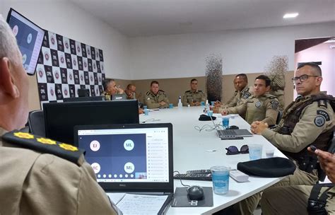 Fato Concreto Comandante Do Cprl Realiza Reunião De Alinhamento Com Os Comandantes De Unidades