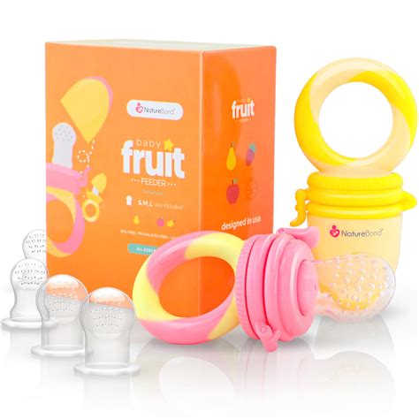 Naturebond Baby Food Feederfruit Feeder Pacifier Infant Teething Toy