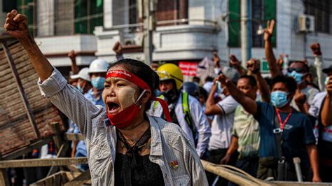 Digital Insurgents Rally Against Myanmars Military Junta Coda Story