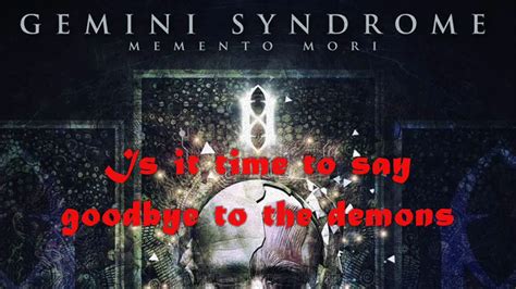 Gemini Syndrome Say Goodnight Lyrics Youtube