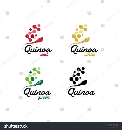 Quinoa Plant Logo Stock Vector Royalty Free 612889139 Shutterstock