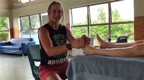 Foot Reflexology Deep Foot Massage Using Tools Part 2 Of Tori Working