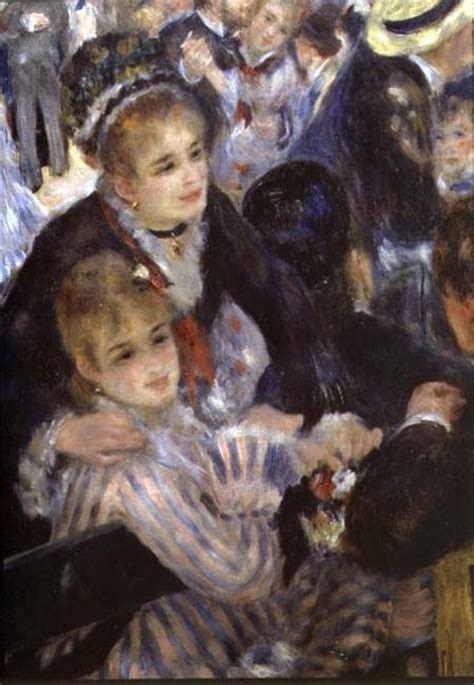 Ball At The Moulin De La Galette Detail Pierre Auguste Renoir Als