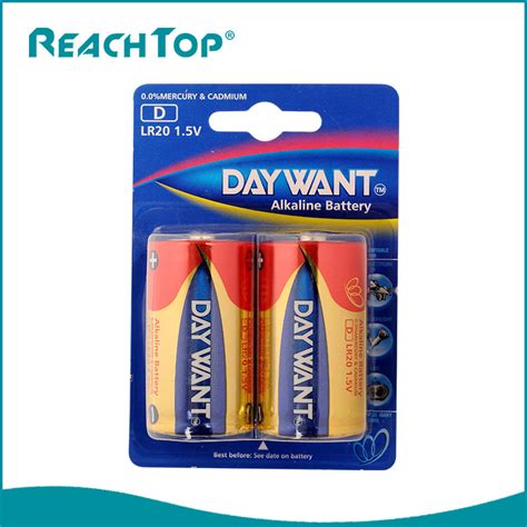 China Lr20 Alkaline Battery Manufacturers And Suppliers Reachtop
