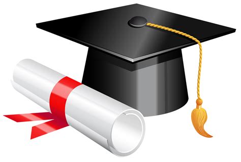 Graduation Cap And Diploma Png Clipart Picture Graduation Clip Art