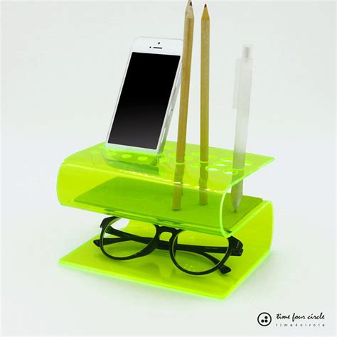 Bent Acrylic Desk Organizers The Awesomer