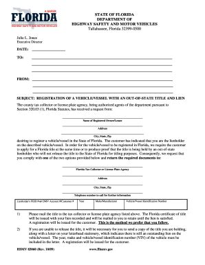 Florida title & guarantee agency, sunrise, florida. 2009 Form FL HSMV 83060 Fill Online, Printable, Fillable, Blank - PDFfiller