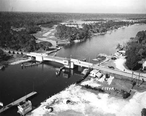 Old Palm Valley Bridge Intracoastal Waterway Palm Valley Florida