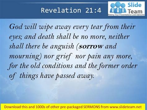 0514 Revelation 214 He Will Wipe Every Tear Power Point Church Sermon