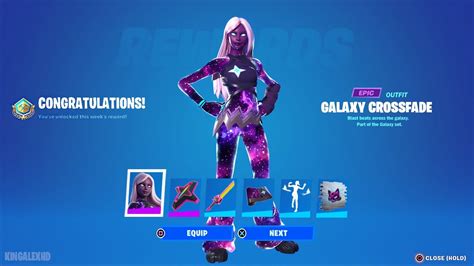 How To Get Galaxy Crossfade Skin Now Free In Fortnite Unlock Free