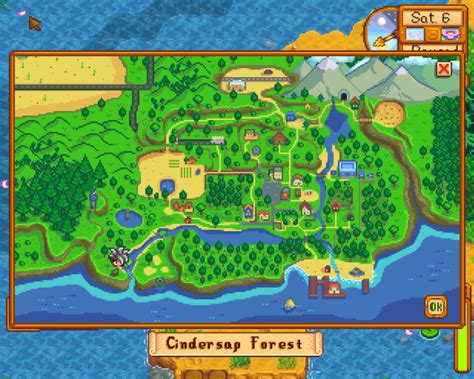 Image Optimal Fishing Location Forest River Mappng Stardew