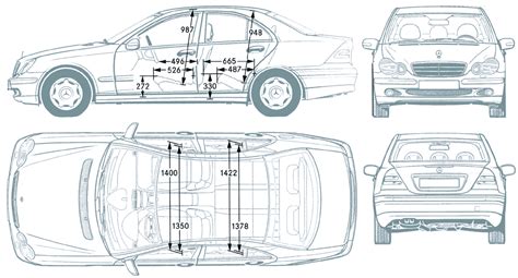 Dimensions Of Mercedes C200