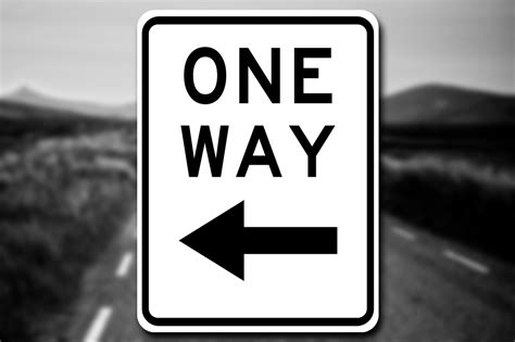 New One Way Left Sign Decal Textures On Creative Market