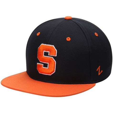 Zephyr Syracuse Orange Navy Z11 Snapback Adjustable Hat