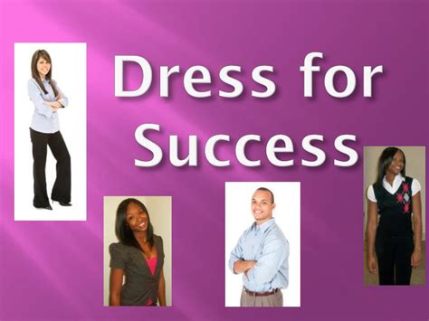 Ppt Dress For Success Powerpoint Presentation Free Download Id3566777