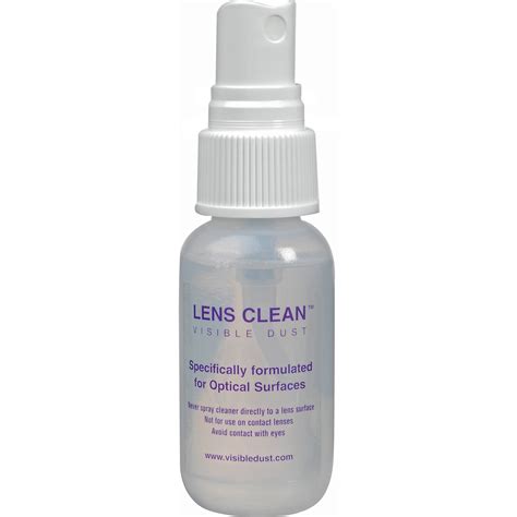 This can cause a serious infection.9 x trustworthy source centers for disease control. VisibleDust Lens Clean Solution (30 ml) 2773161 B&H Photo ...