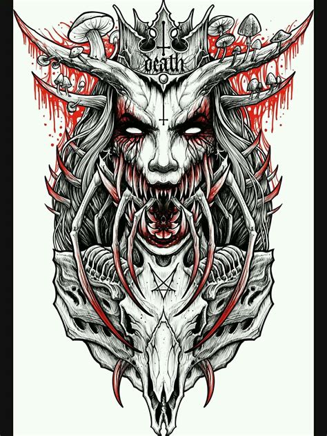 Pinterest Scary Tattoos Satanic Tattoos Satanic Tattoo Design