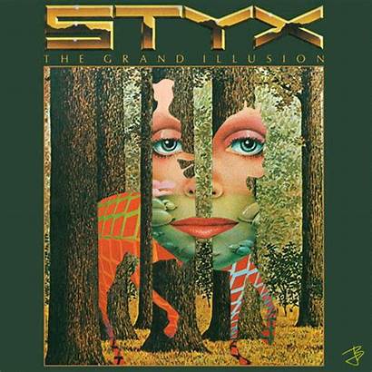 Album Illusion Styx Grand Rock Animated Covers