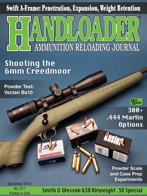 6mm Creedmoor Handloader Magazine