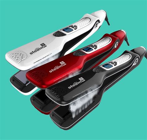 These straighteners straighten my hair quicker than any other straighteners i have owned and i have very curly and thick hair, and these straighteners made it so easy to straighten, in one stroke. LCD Display Black Red White Color Hair Straightener Iron ...