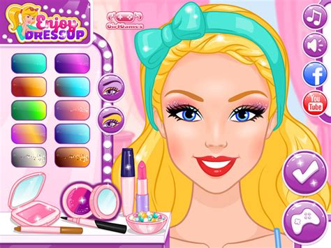 Barbie game makeup - Makeup