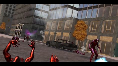 Скачать Spider Man Web Of Shadows New Symbiotes Carnage Геймплей