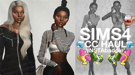 💄💎 The Sims 4 Instagram Baddie Cc Haul Cc