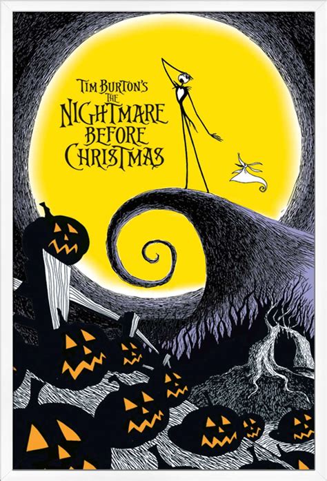 Disney Tim Burtons The Nightmare Before Christmas Poster