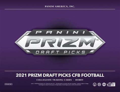 2021 Panini Prizm Draft Picks Collegiate Football 8 Box Mixer Random Teams Dynasty Breaks
