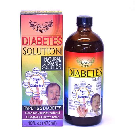 African Angel Natural Diabetes Solution Organic Diabetes Solution