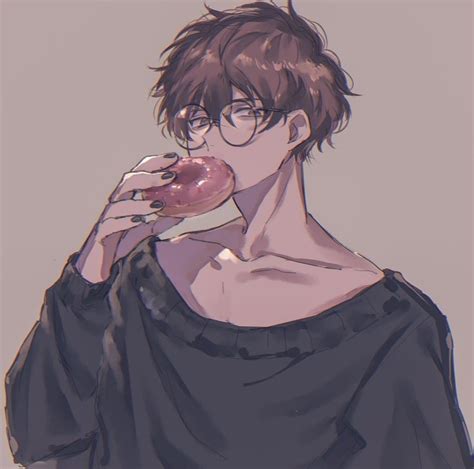 Pin By ༺gαвяιєℓ༻ On Trai đẹp Art Anime Glasses Boy Handsome Anime