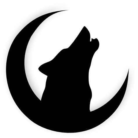 Howling Wolf Head Logo Logodix