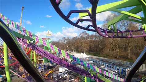 Euro Coaster On Ride Pov Hyde Park Winter Wonderland 2019 4k