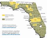 Pictures of Florida Electric Companies Map