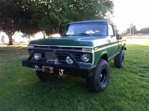 Find Used 1975 Ford F100 4x4 Rust Free Original California Highboy No