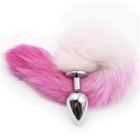 Large Size Beautiful Metal Butt Plug Toy Anus With Cat Tail Buy