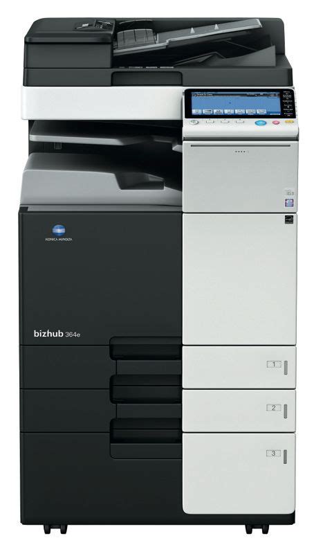 Konica Minolta Bizhub 364e Monochrome Multifunction Printer Copierguide