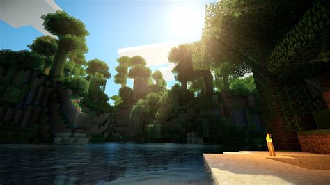 Desktop Hd Minecraft Shaders Wallpapers Wallpaper Cave The