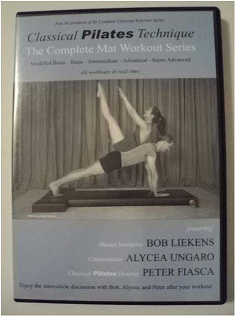 Classical Pilates Technique The Complete Mat Workout