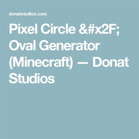The game world consists of jagged 3d objects, mainly cubes. The 25+ best Minecraft circles ideas on Pinterest ...