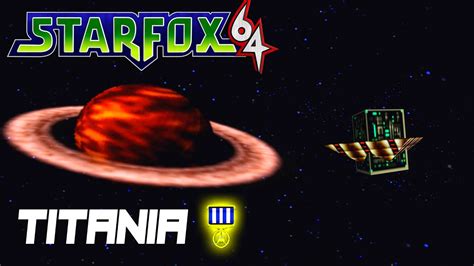 Star Fox 64 Titania Medalla 150 Pts EspaÑolno Comentado Como