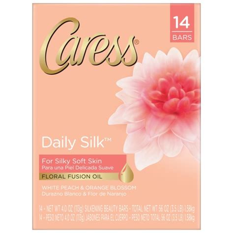 This bar soap effectively washes. Caress Bar Soap Daily Silk