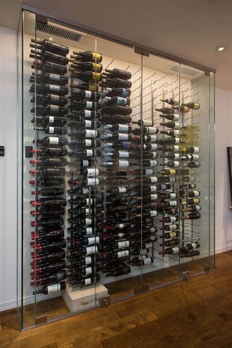 Residential wine rooms are increasing in popularity as a viable wine storage solution. Custom Wine Wall Design Gallery | Heritage Vine Custom ...