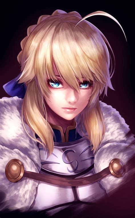 Artoria Pendragon And Saber Fate And 1 More Drawn By Rere09