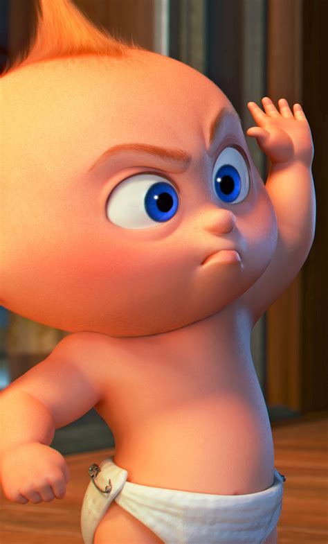 jack jack parr and dash in the incredibles 2 artwork