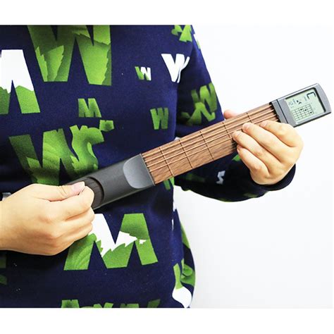 New Solo Portable Guitar Chord Trainer Pocket Guitar Practice Tool For