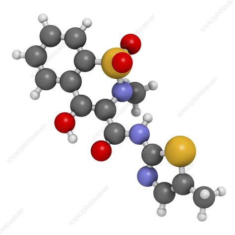 Meloxicam is a type of nsaid. Meloxicam NSAID drug molecule - Stock Image - F012/9210 ...