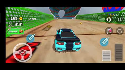 Superhero Car Mega Ramp Game Video Youtube