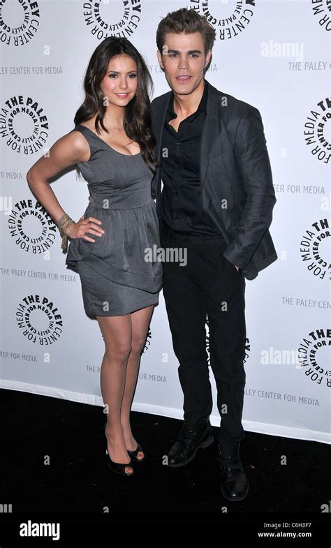 Paul Wesley And Nina Dobrev The 27th Annual Paleyfest Presents The