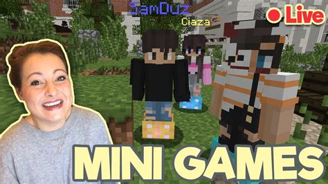 🔴 Live Minecraft Minigames Youtube